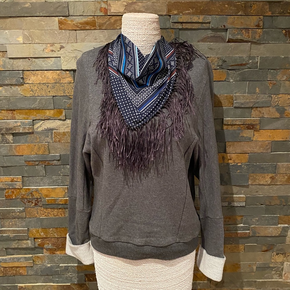 10 Crosby Derek Lam Sweater & Silk Scarf Combo (Multiple Sizes) NWT
